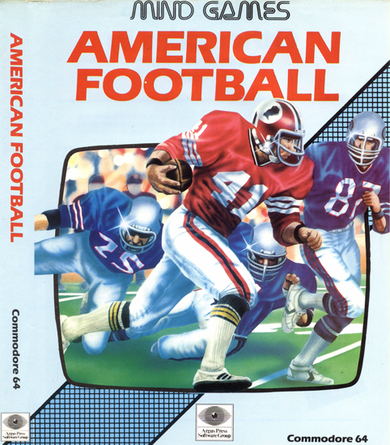 American Football box art for Commodore 64